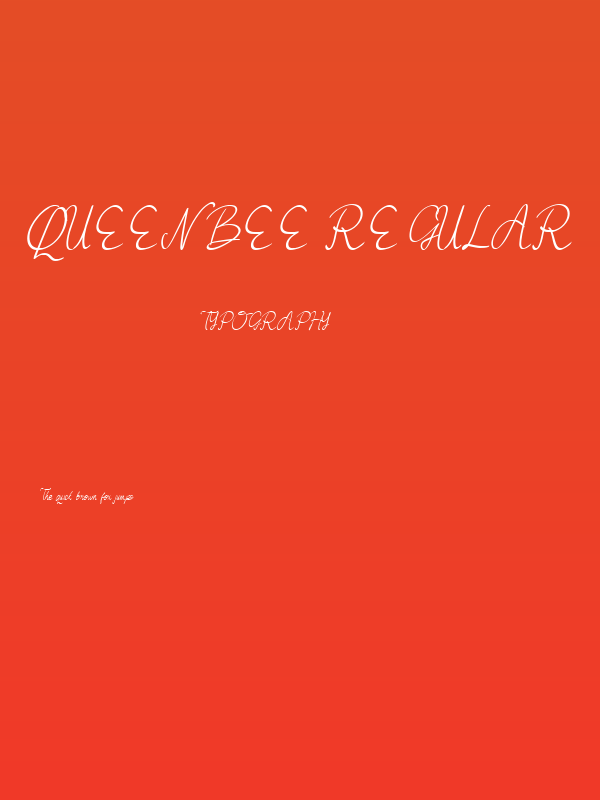Queen Bee Regular Poster