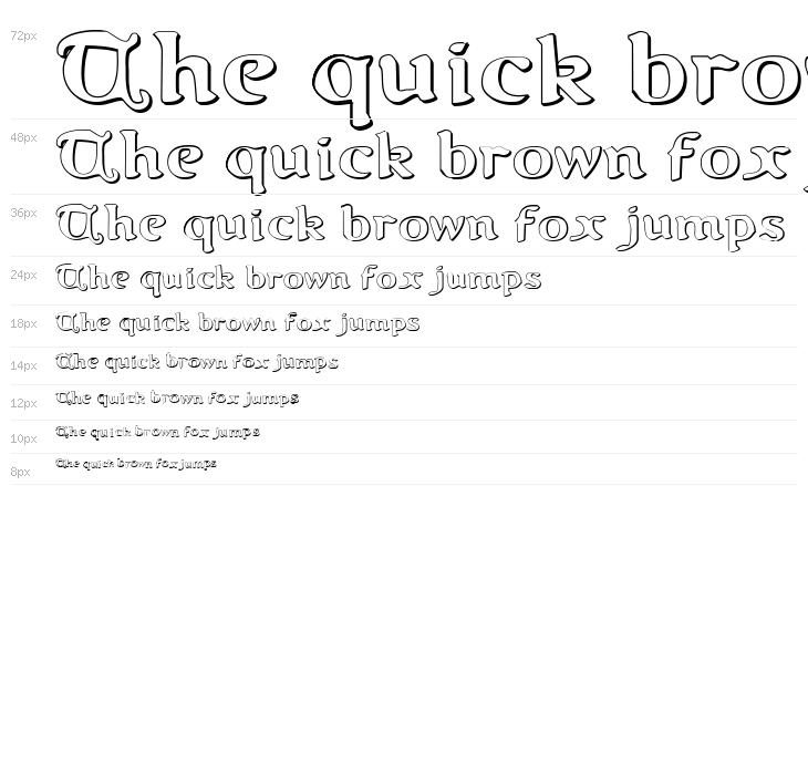 Queen & Country 3D Waterfall