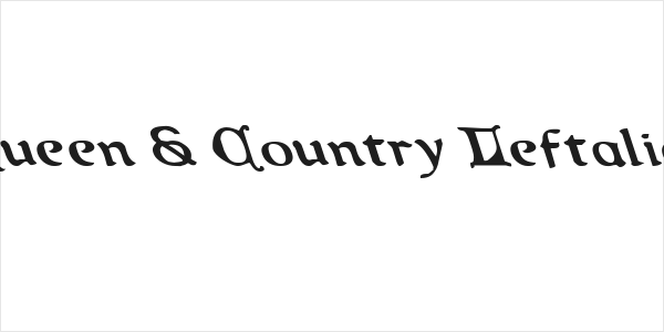 Queen & Country Leftalic Logo