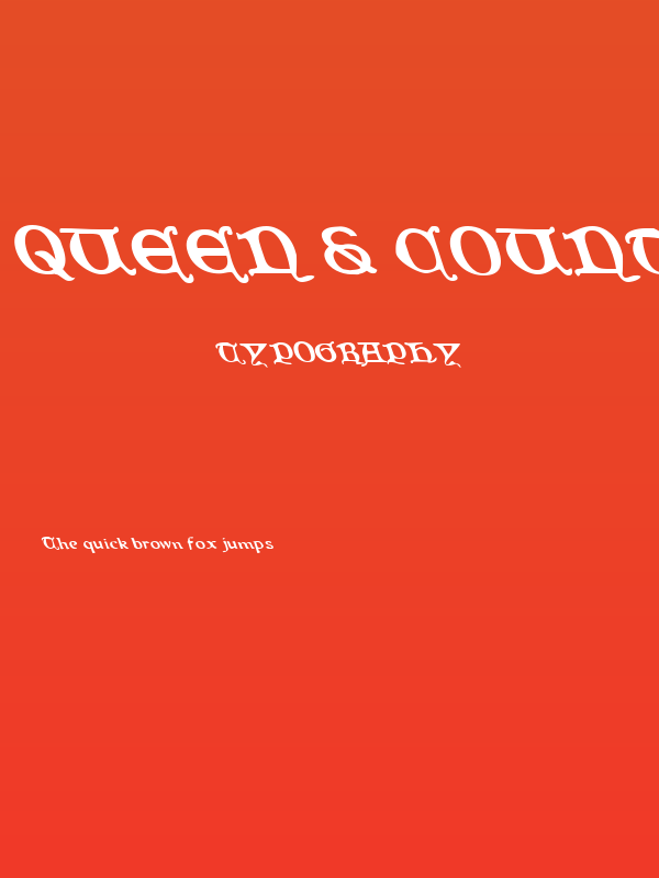 Queen & Country Leftalic Poster