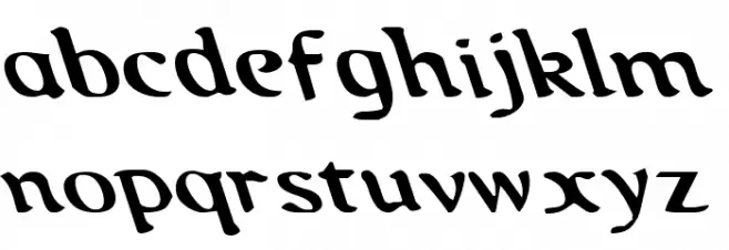 Queen & Country Leftalic फ़ॉन्ट लोअरकेस