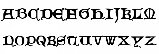 Queen & Country Schriftart Groß