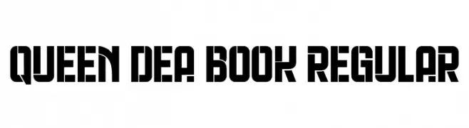 Queen Dea Book Regular  Скачать бесплатные шрифты