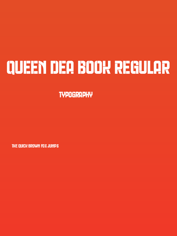 Queen Dea Book Regular Poster