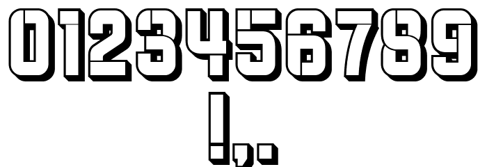 Queen Dea Hollow Regular Font OTHER CHARS