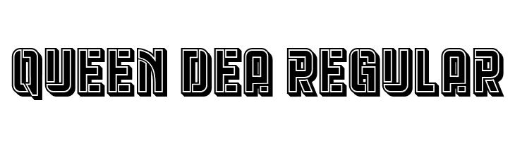 Queen Dea Regular  Скачать бесплатные шрифты