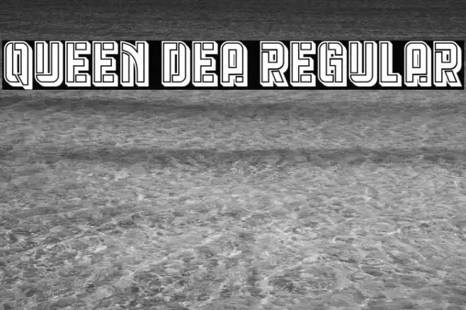 Queen Dea Regular Font examples
