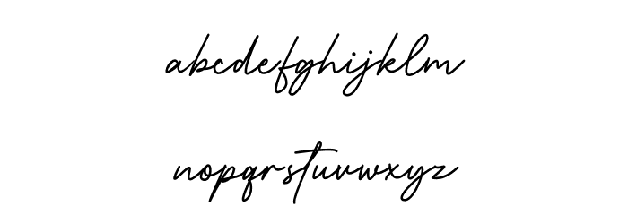 Queen Diana Font LOWERCASE