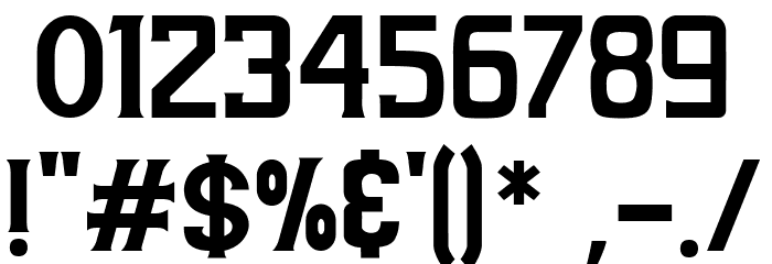 Queen Emirates Font OTHER CHARS