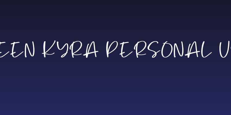 Queen Kyra Personal Use Social Header