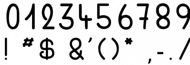 Queen Luna Font OTHER CHARS