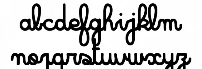 Queen Luna خط أحرف صغيرة