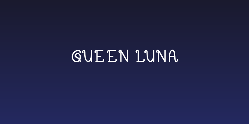Queen Luna Social Header