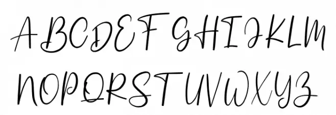 Queen Maritta Font Litere mari