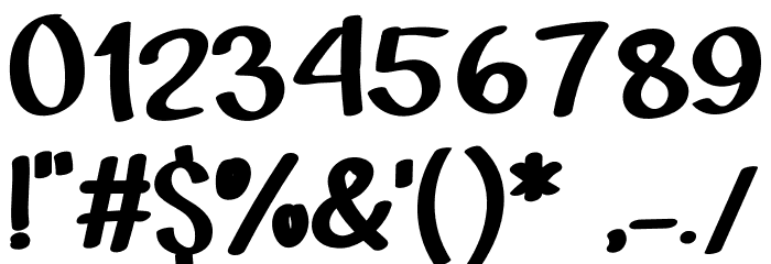 Queen Of Mermaid Font OTHER CHARS