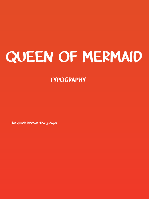 Queen Of Mermaid Poster