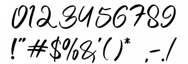 Queen Sea Font OTHER CHARS