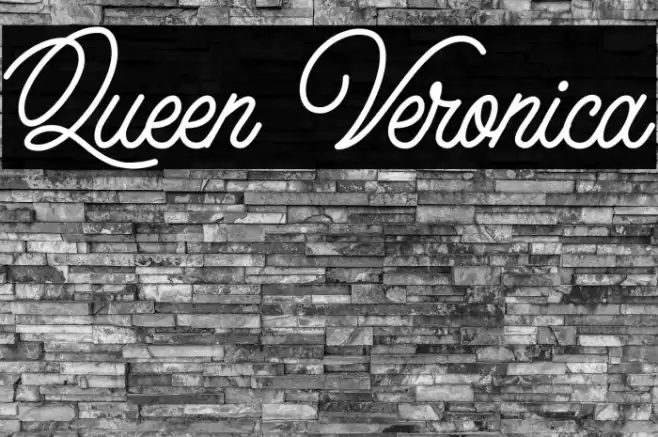 Queen Veronica Font examples