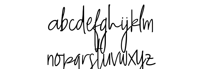 Queen Waffle DEMO Regular Font LOWERCASE