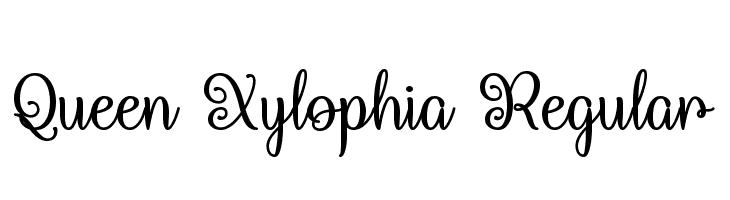 Queen Xylophia Regular  Fuentes Gratis Descargar