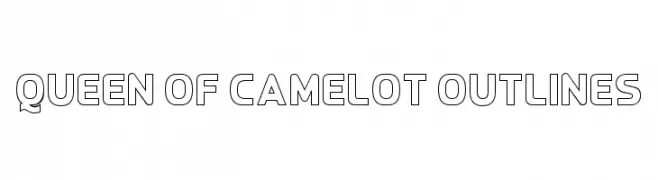 Queen of Camelot Outlines  Descarca Fonturi Gratis