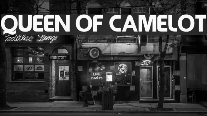 Queen of Camelot Font examples