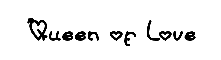 Queen of Love  لخطوط تنزيل