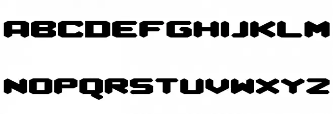 Queen of Melbourne Regular フォント 大文字
