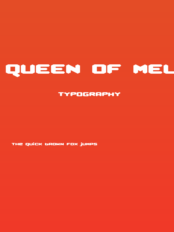 Queen of Melbourne Regular Poster