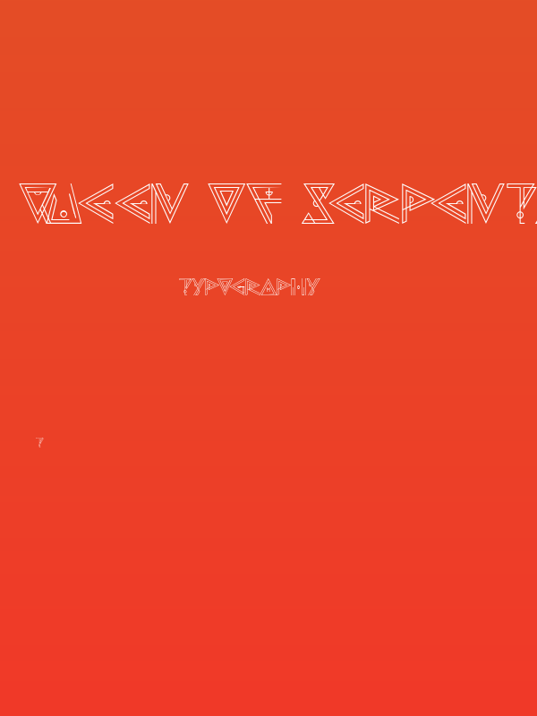 Queen of Serpents Poster