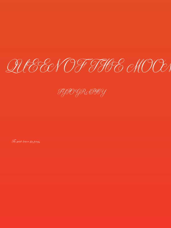 Queen of the Moon Light Poster