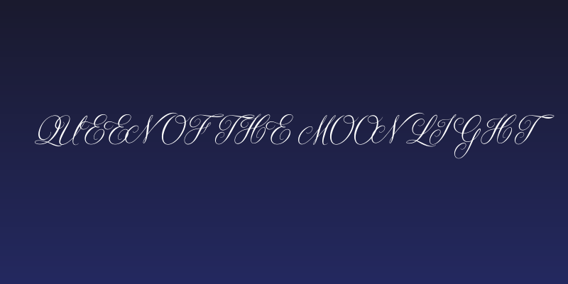 Queen of the Moon Light Social Header