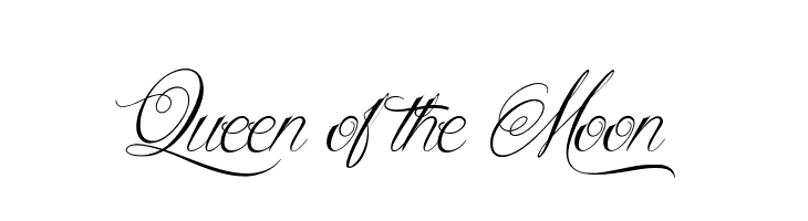 Queen of the Moon Font