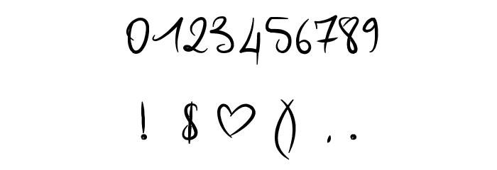 Queen of today Bold Font OTHER CHARS