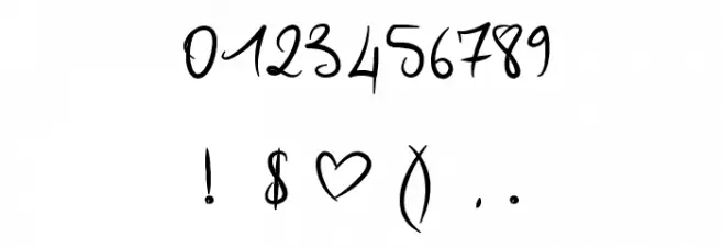 Queen of today Bold Font OTHER CHARS