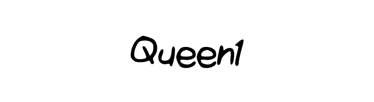 Queen1  免费字体下载