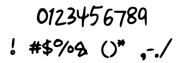 Queen1 Font OTHER CHARS