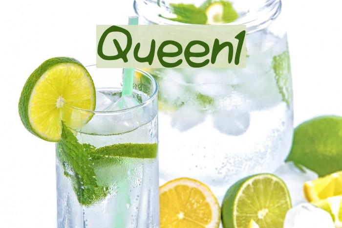 Queen1 Font examples