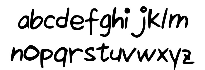 Queen1 Font LOWERCASE