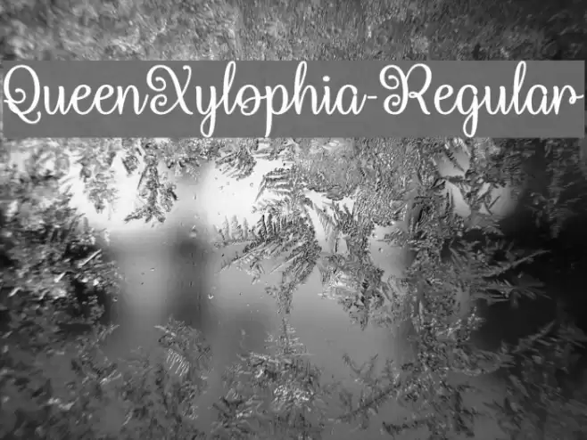 QueenXylophia-Regular Font examples