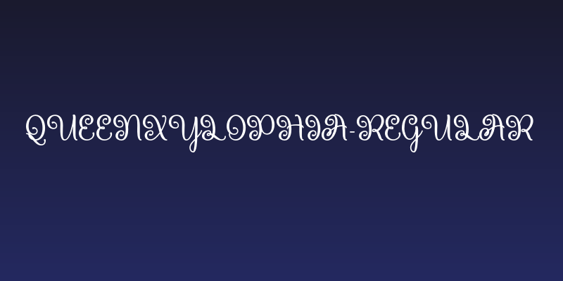 QueenXylophia-Regular Social Header