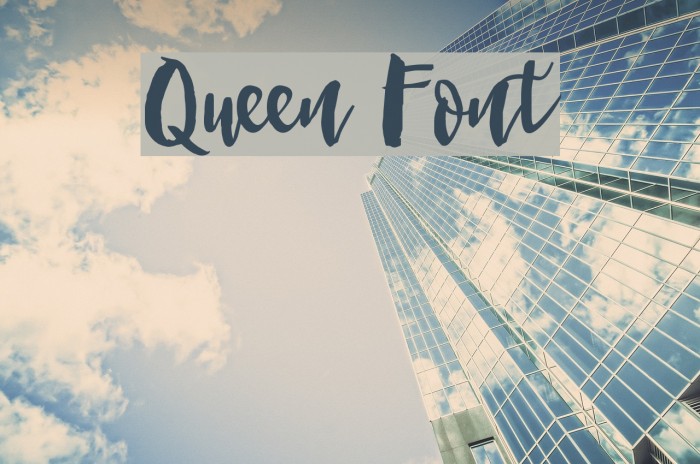 Queen Font examples