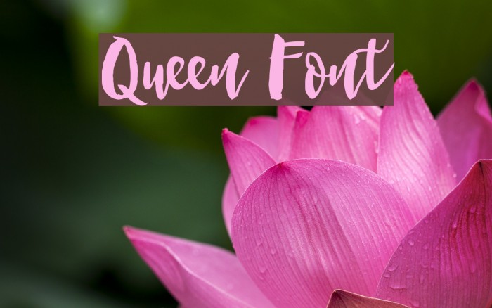 Queen Font examples