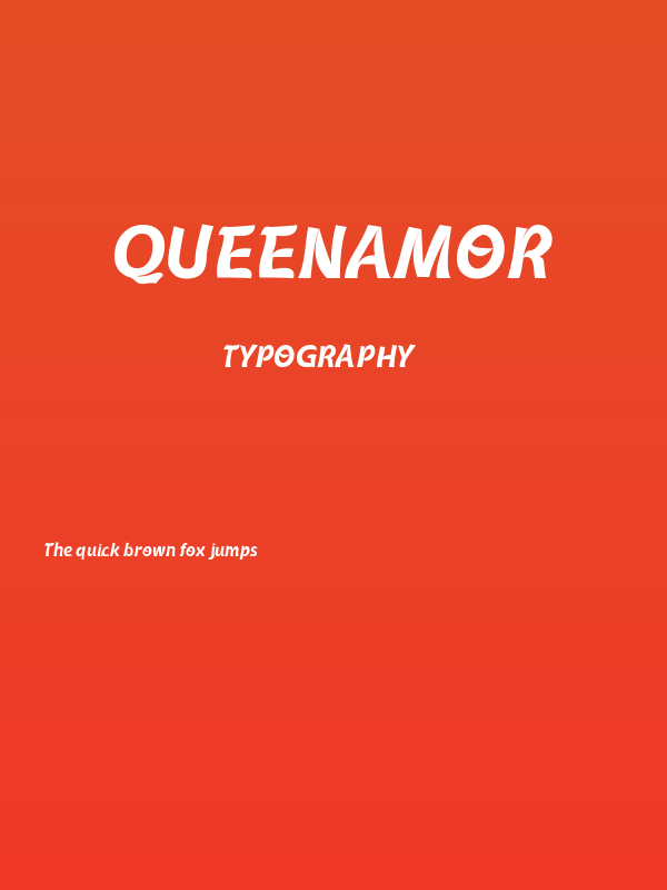 Queenamor Poster
