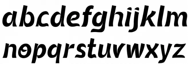 Queenamor خط أحرف صغيرة