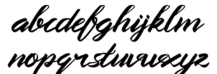 Queenata Font LOWERCASE