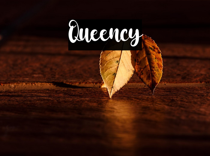 Queency Example 1