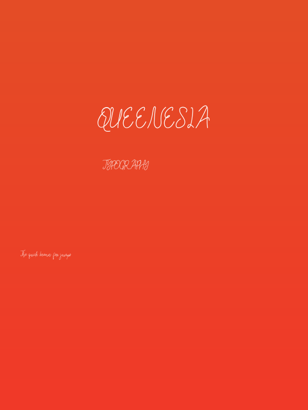 Queenesia Poster