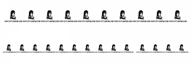 Queenie Beebie Font OTHER CHARS