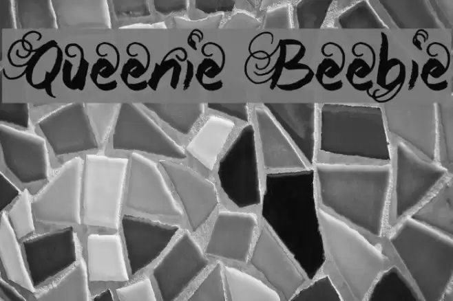 Queenie Beebie Font examples